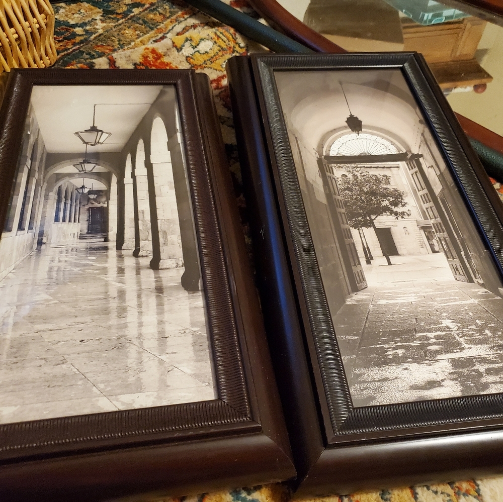 Two arch pictures.